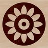 Simple Sunflower Clip Art Illustration An illustration of a single sunflower in a floral design style.