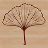 High-Resolution Leaf Vector Artwork A high-quality illustration of a single leaf with detailed veins and edges, suitable for vector design projects.