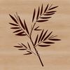 Detailed Leaf Design SVG Graphics A green leaf illustration with detailed veins and edges, suitable for vector design projects.