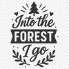 Vector illustration of a nature-inspired quote in clean, modern font.