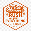 A collection of inspirational quotes about nature, designed as a vector graphic with clean lines and simple typography.