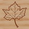 Edit and Customize This Leaf Illustration A high-resolution, editable vector illustration of a single leaf with natural details.