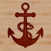 Illustrative nautical cruise vector graphic illustration.