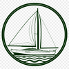 A minimalist illustration of a sailboat designed as vector art for easy editing and scaling.