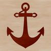 Beautiful Ship Silhouette Download A stylized outline of a ship sailing across the ocean, suitable for digital design and crafting projects.