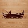 Beautiful Boat Clip Art A vector illustration of a boat in various styles suitable for digital cutting machines like Cricut or laser cutters.