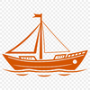 Free SVG Clip Art Illustration of a Boat A detailed illustration of a boat, created as a vector design.