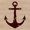 Nautical Icons Vector Graphics Set Anchor icons designed as vector graphics for various design projects.