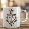 Unique Anchor - Vinyl SVG