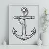 Anchor In DXF Format - Free Commercial Use License