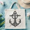 Beautiful Anchor In SVG, PNG, PDF And DXF File Formats - Free