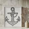 Anchor Digital Drawing In SVG, PNG, PDF And DXF File Formats