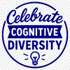 SVG Neurodivergent Design Neurodivergent quote with inspirational message about embracing differences and individuality.