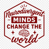 Minimalist Motivation for the Neurodiverse Neurodiversity quotes with minimalist design for personal and commercial use.