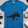 Free Scalable Whale Illustration Download A detailed, scalable SVG illustration of a whale, ideal for laser engraving, pyrography, and web design applications.