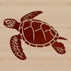 A vector graphic representation of a wild sea creature, commonly found in seaside environments.