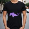 Vector Whale Design Download A detailed illustration of a whale, suitable for vector art and cutting machine designs.