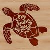 A sea turtle swimming through coral reefs, a common sight in tropical waters.