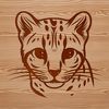 Wildlife Portrait of a Central American Feline Portrait of a big cat species native to Central and South America.