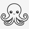 Unique Octopus - DXF For Commercial Use