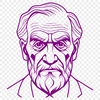 Beautiful Male Figure SVG Image A simple male figure illustration created using vector graphics.