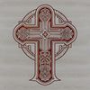 A traditional ornate cross with detailed design, suitable for vector art and graphic design projects.