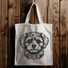 Ornate Havanese - Laser Cutter PNG