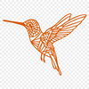 Flying Hummingbird Vector Illustration - Free SVG