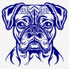 Ornate Dog In SVG, PNG, PDF And DXF File Formats - Free