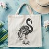 Beautiful Flamingo In PDF - For Free Download, Commercial Use