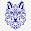 Beautiful Husky Illustration In DXF For Free Download