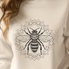 Bee Decal In SVG, PNG, PDF And DXF File Formats