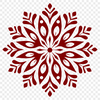 Snowflake In DXF Format - Free Commercial Use License