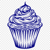 Ornate Cupcake Image