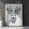 Unique Deer Template PDF - Free Download