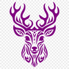 Artistic Deer Clip Art