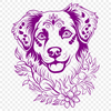 Artistic Australian Shepherd In SVG Format - Free Download