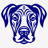 Artistic Great Dane In SVG - Free Download