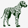 Stunning Standing Dog Printable Image - PNG