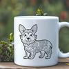 Artistic Welsh Corgi - Laser PNG