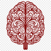 Unique Brain Decal PNG - Free Download