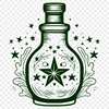 Creative Potion Bottle SVG