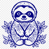 Ornate Sloth - For Laser Engraver Project