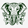 Elephant In DXF Format - Free Digital Download, Commercial Use