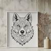 Ornate Husky - For Sublimation Project