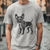 Standing Dog Digital Artwork - SVG Free Download