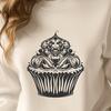 Ornate Cupcake - For Sublimation Project