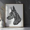 Creative Doberman Pinscher In PDF For Free Download