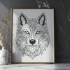 Beautiful Husky Illustration In DXF For Free Download