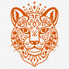 Free Artistic Big Cat Design